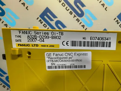 USED GE FANUC A02B-0299-B802