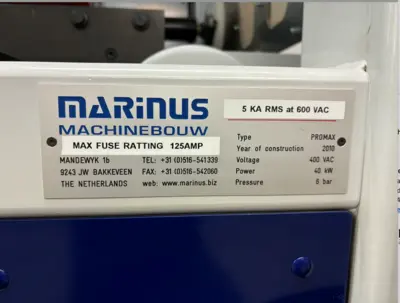 Used 2010 MARINUS PROMAX End Matchers Ontario CA | Aldan Woodworking Machinery #1252726