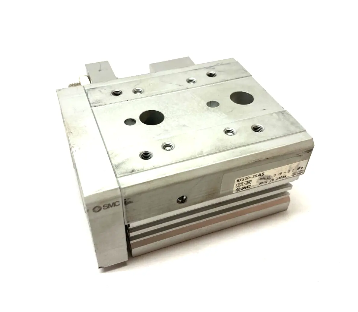 MXS20-20AS | SMC  Precision Slide Table, 20mm Bore, 20mm Stroke - Used