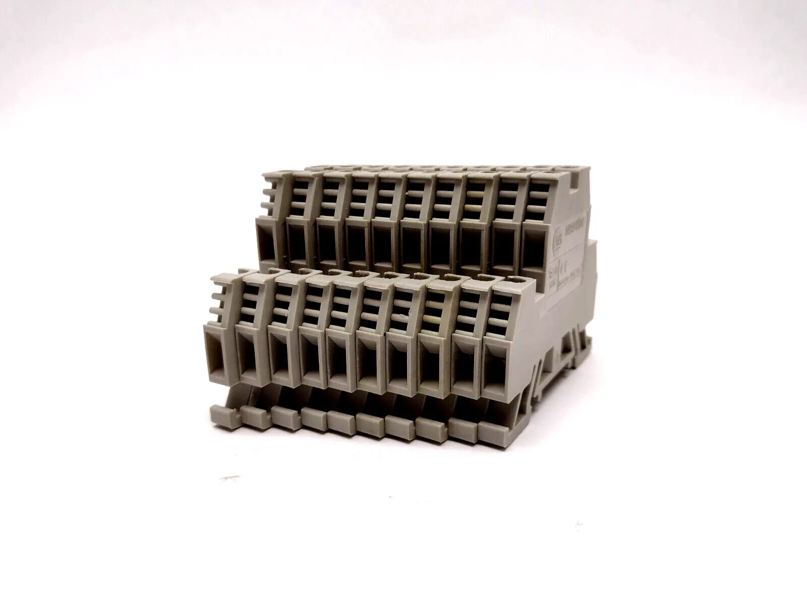 1492-WD4 | Allen Bradley  Two Circuit Feed Through Terminal Block, Gray, LOT OF 10 - Used
