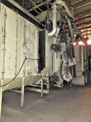 USED 2001 BCP WHEELABRATOR MONORAIL