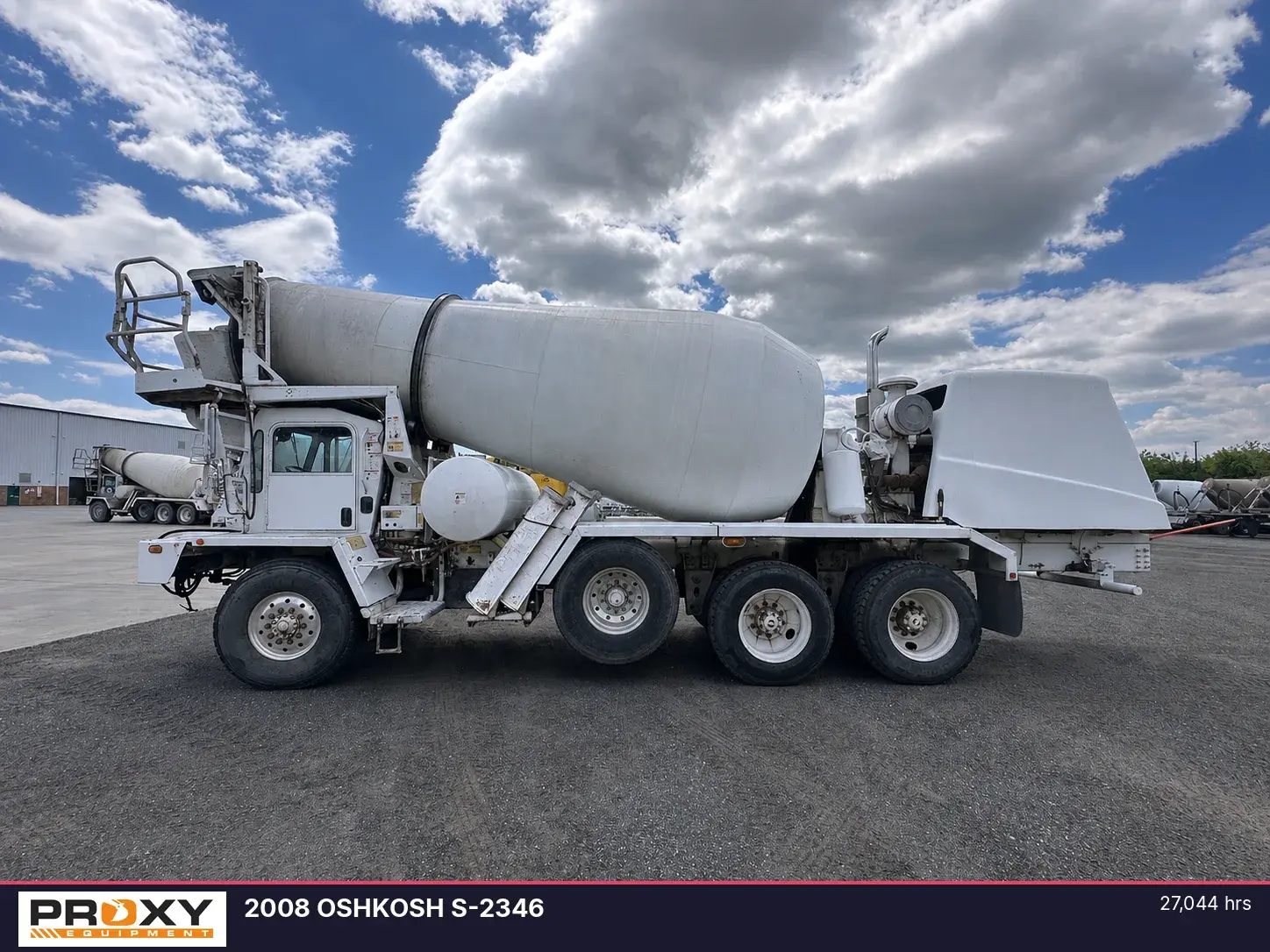 Used 2008 OSHKOSH S2346 Concrete Mixer Trucks New Jersey US | Proxy Equipment #1388746