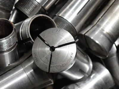 Hardinge, Reliance   5/32, 3/4, 11/64 Collets, Collet Stand