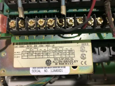 ALLEN BRADLEY 1336S-B010-AA-EN-GM1-HA2-L6 DRIVE SER D STOCK SK006