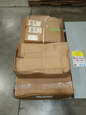 PALLET OF ASSORTED HEAVY DUTY SAFETY SWITCHES