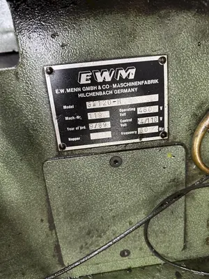 USED 1989 EW MENN GW-120H