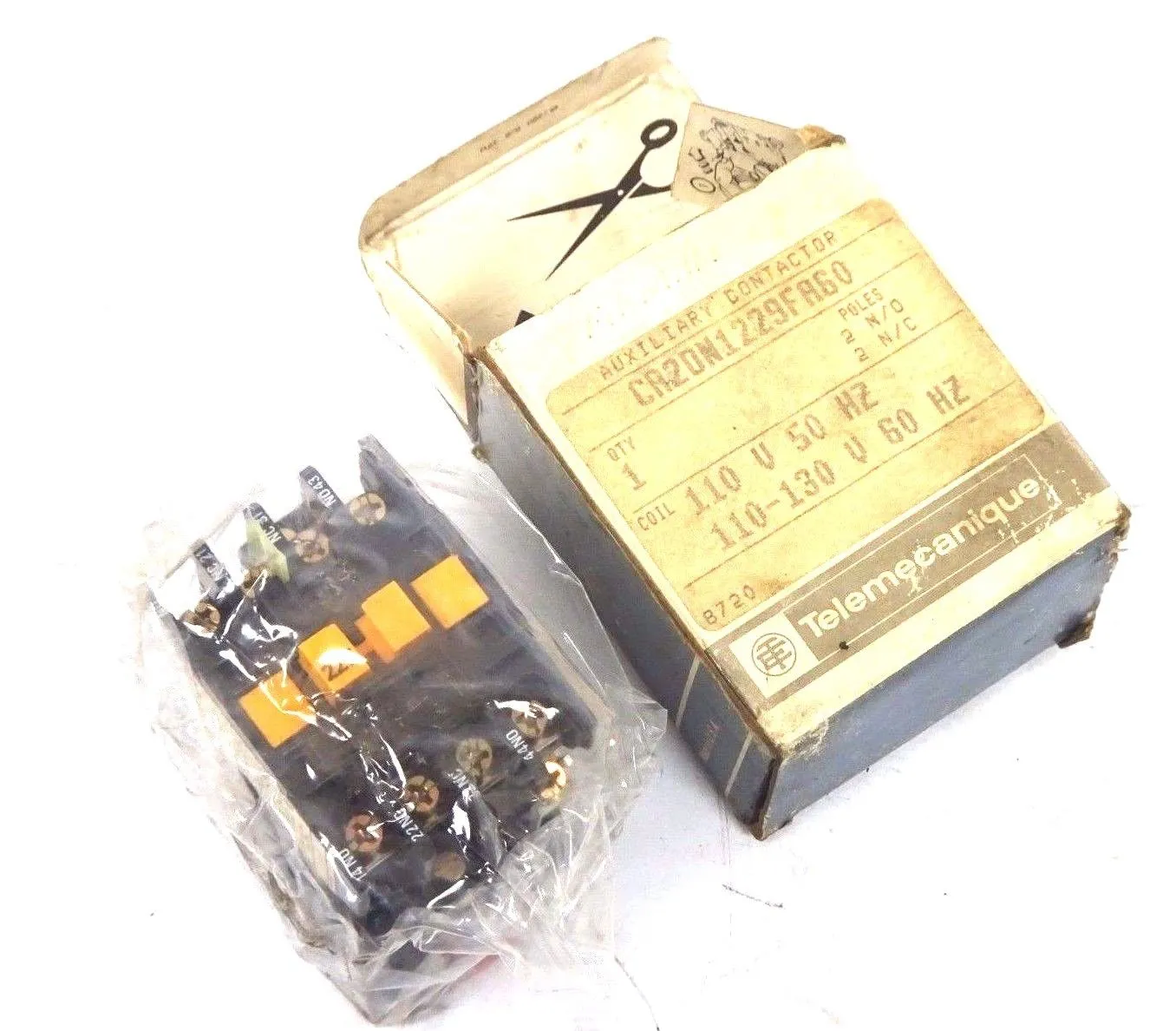 NEW TELEMECANIQUE CA2DN1229FA60 CONTACTOR