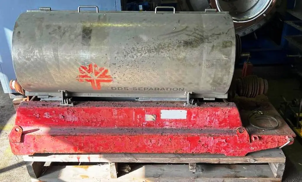 Hysep/DDS 142C (16x35) tricanter centrifuge, Duplex SS.