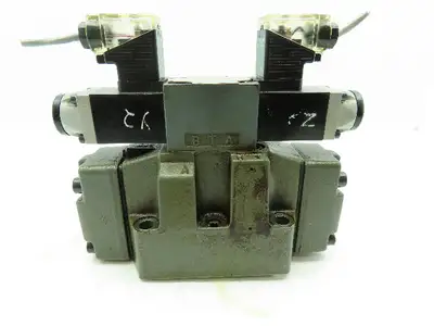 Rexroth 4WEH16E60/6AG24N9ETK4 Hydraulic Directional Dual Solenoid Spool Valve