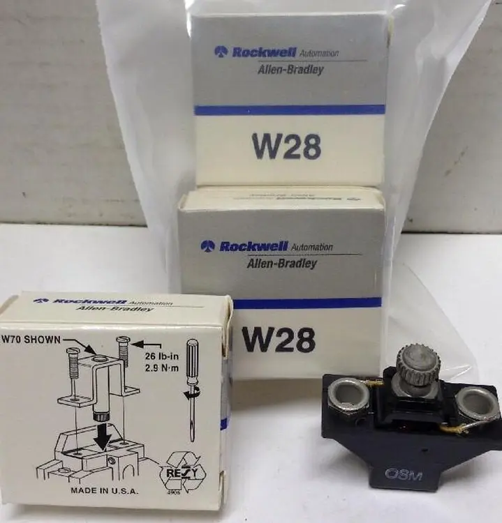 New | in-Stock ALLEN-BRADLEY W-28 Miscellaneous Equipment (Electrical & Power) | Surplus Asset Holdings #1200846