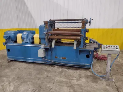 36” WIDE YODER SLITTING HEAD WITH POWERED FEED ROLLS: STOCK  #22951