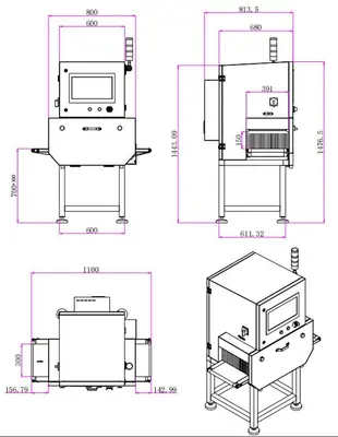 New | in-Stock 2025 HONGDA CQ-4016 Inspection Machines Ontario CA | Hongda America Corp #1207718