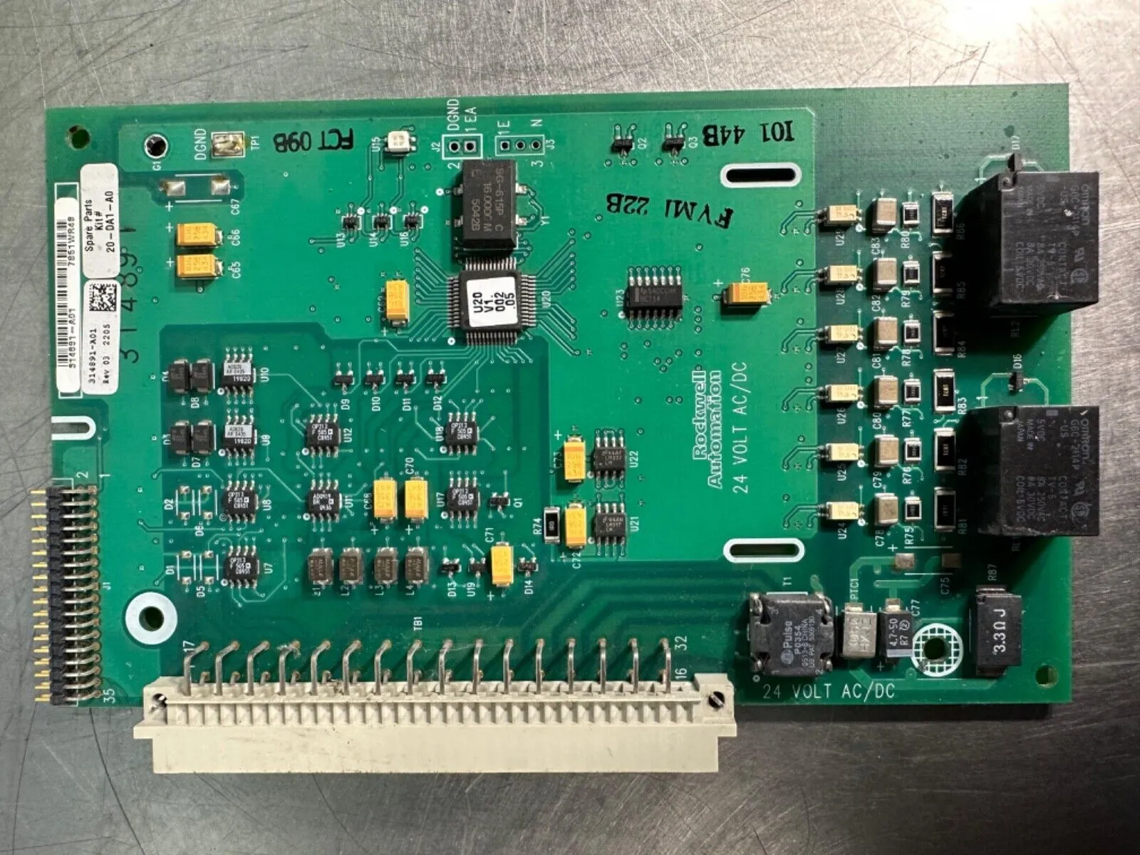 Used Rockwell Automation 314891-A01-193140-B04 PLC Processors | Palmetto Automation #1148725
