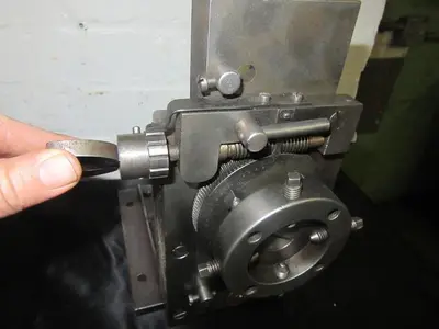1865-385 RARE ANTIQUE ORNAMENTAL & ENGINE TURNING 360 DEGREE PRECISION CHUCK/VISE