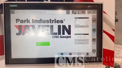 Used 2024 PARK INDUSTRIES JAVELIN DUAL TABLE CNC SAWJET Stone Equipment North Carolina US | CAROLINA MACHINERY SALES #1506514