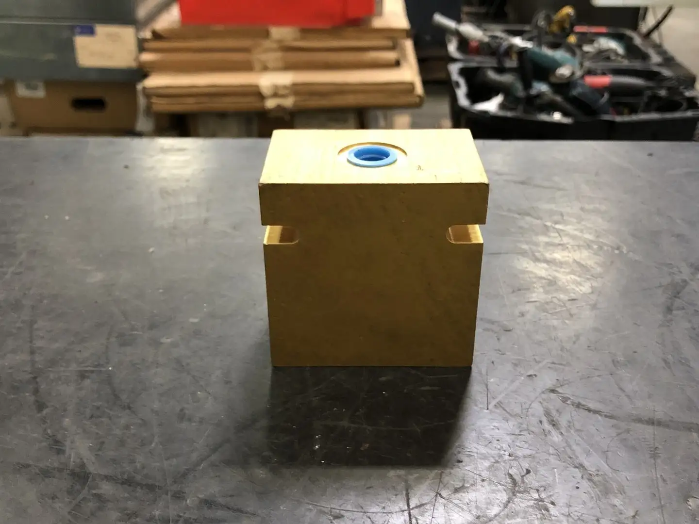 3 Way Solenoid Valve Block 23039