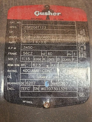 Baldor Motor Gusher General Purpose Motors | Amiron Machinery (2)