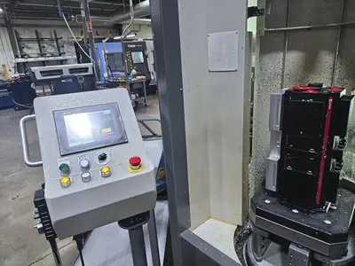 Used 2017 KIWA KMH300A-F008 Horizontal Table Type Boring Mills Illinois US | Machinery Marketing International #443188