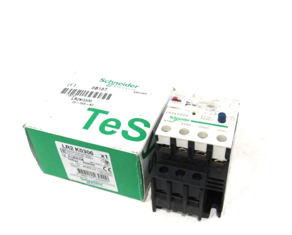 NEW SCHNEIDER ELECTRIC LR2K0306 OVERLOAD RELAY