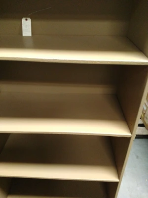 Custom Brown  Design Storage Unit Design Furniture 34"X16"X80" 5 Shelves