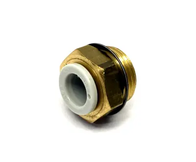 KQ2H08-U03A | SMC  Pneumatic One-Touch Fitting For 8mm Tube O.D. x G 3/8" LOT OF 5 - New Other