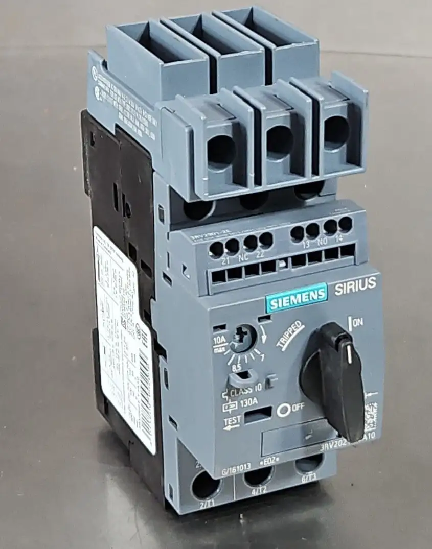 Siemens 32RV2021-1JA10 SIRIUS Circuit Breaker 4D-21
