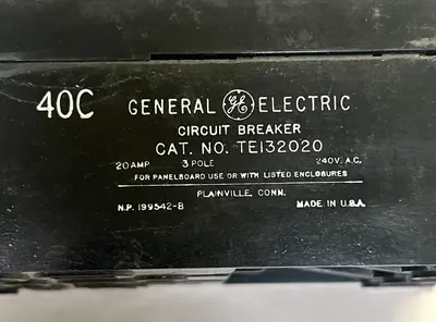 New | in-Stock GE TE132020 Miscellaneous Equipment (Electrical & Power) Ohio US | Surplus Asset Holdings #1239894