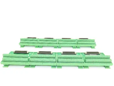 ICT 5535392 Terminal Connection Interface Board Flat Ribbon Cable Lot of 8