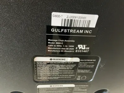 Used GULFSTREAM 9660-5 PEDICURE MASSAGE CHAIR Salon & Spa (Misc) Michigan US | Miedema Asset Management Group #1455019