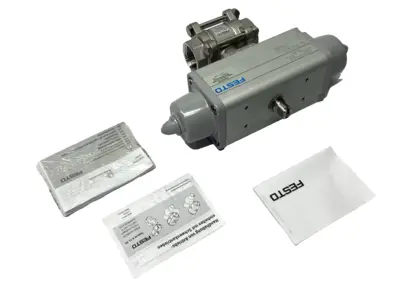 USED FESTO VZBA-1"-GG-63-T-22-F0405-V4V4T-PS30-R-90-4-C, 1758073