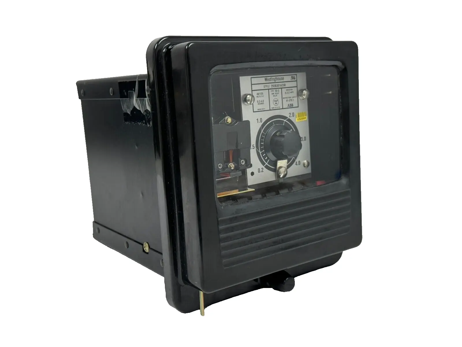 NEW WESTINGHOUSE 293B301A25B TIME DELAY RELAY TD-5 .2-4SEC.