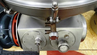 Alfa-Laval MRPX 314 TGV-44C warm milk separator, 316SS.