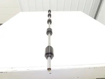 Hytrol 914.R1P490 49" Belt Conveyor Support Carry Roller 2-1/8"Dia Multi Bearing