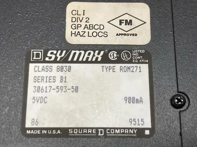 Used SQUARE D 30617-593-50 Misc Electrical & Power Parts Ohio US | Surplus Asset Holdings #1238668