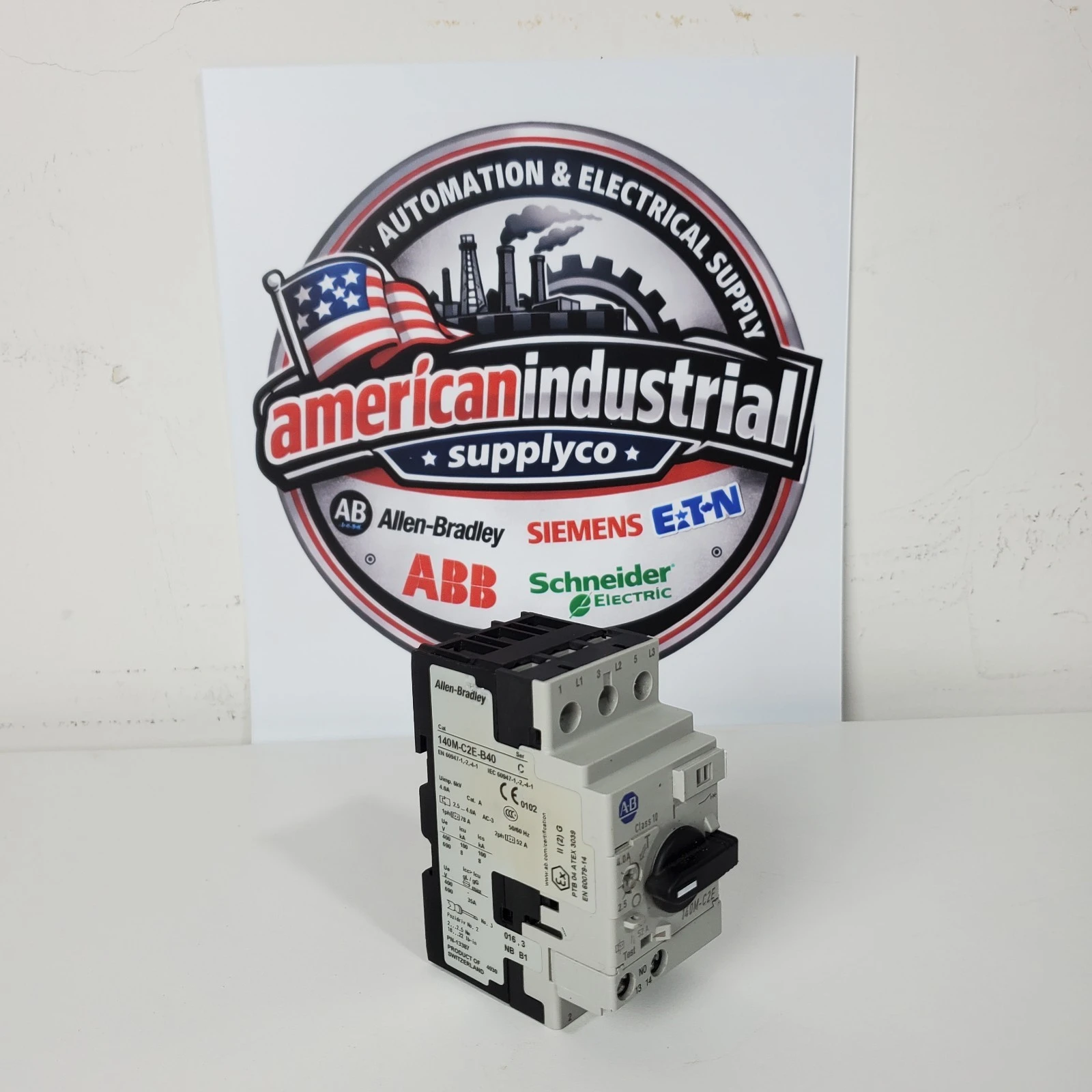 Used Allen-Bradley 140M-C2E-B40 Misc Industrial Equipment California US | American Industrial Supply Co. #1377048