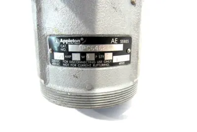 NEW APPLETON APC6462 PLUG 60A