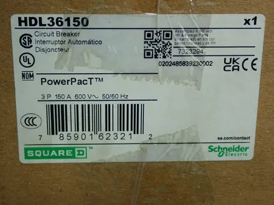 NEW SQUARE D HDL36150