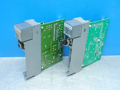 Allen-bradley Siers C, Series D 2pcs Slc 500 Processor Lot 1747-l532 & 1747-l542