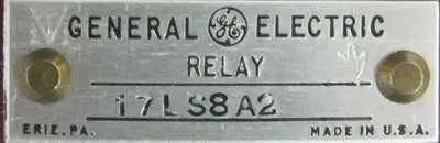 NEW GENERAL ELECTRIC 17LS8A2 COUPLNG RELAY
