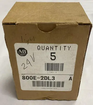 New | in-Stock ALLEN-BRADLEY 800E-2DL3 Miscellaneous Equipment (Electrical & Power) | Surplus Asset Holdings #1188802
