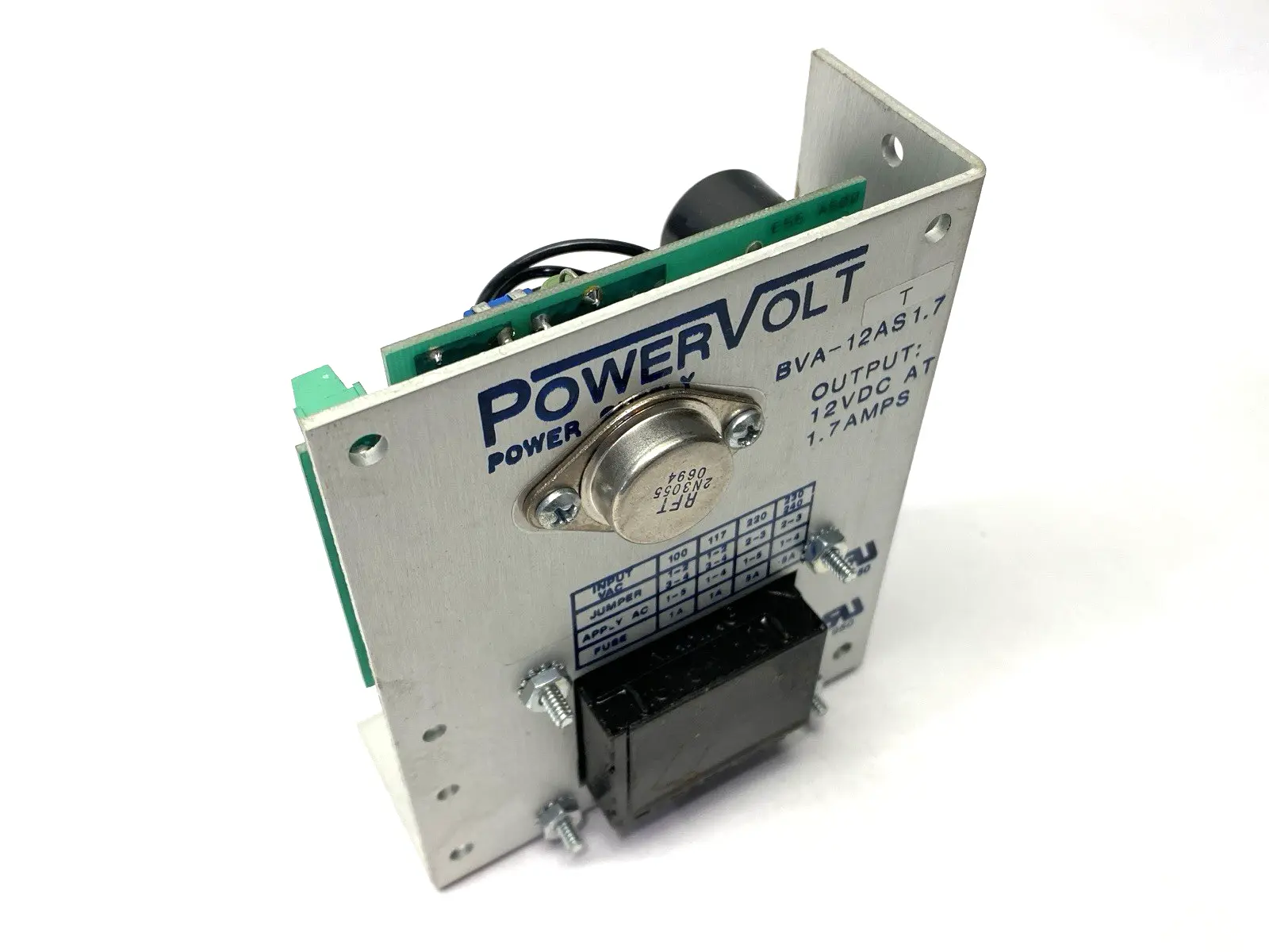 USED POWERVOLT DC POWER SUPPLY 20VA