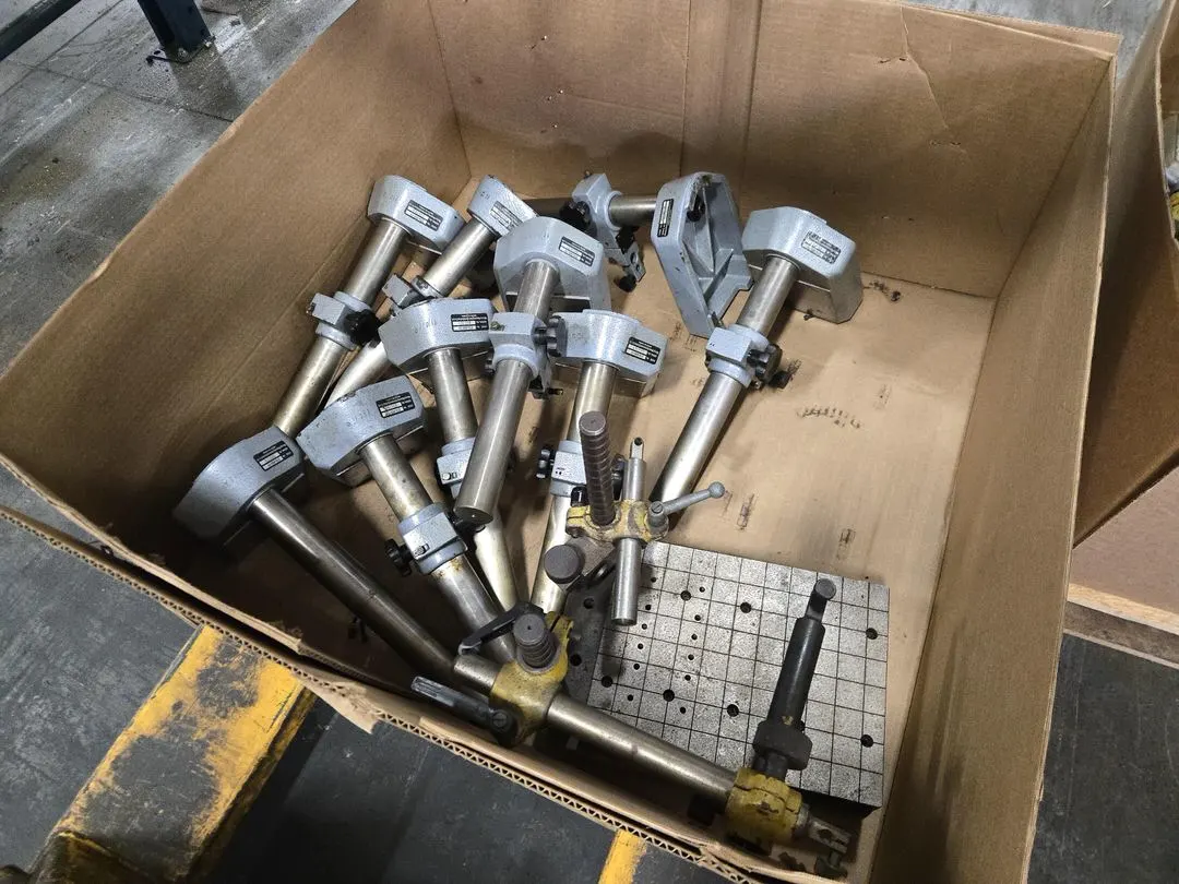 Approx (10) Mitutoyo Surface Plate Gage Fixture