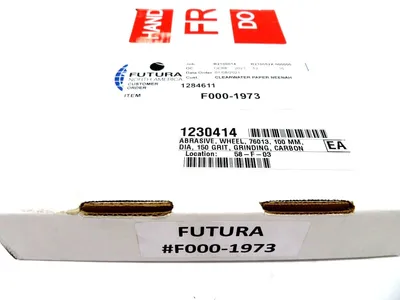 NEW FUTURA 76103 150 GRIT CARBON GRINDING 100MM