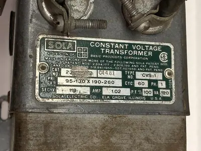 USED SOLA 23-22-112-2