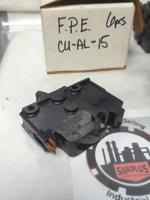 USED FEDERAL PACIFIC CU-AL-15