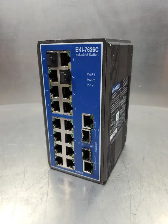 Used Advantech EKI-7626C Network Switches South Carolina US | Palmetto Automation #1159585