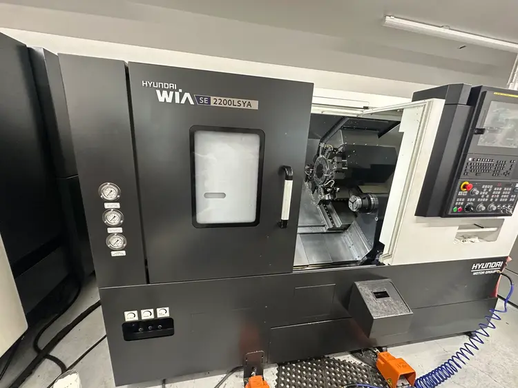 Used 2022 HYUNDAI WIA SE2200LSYA 5-Axis or More CNC Lathes Ohio US | Toolquip, Inc. #1336286