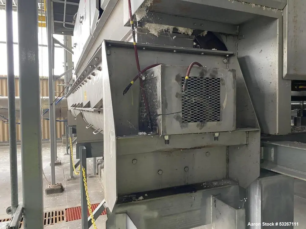 Used Thomas & Muller Stainless Steel Screw Conveyor – 24" x 26'-4", 10 HP, Built 2012