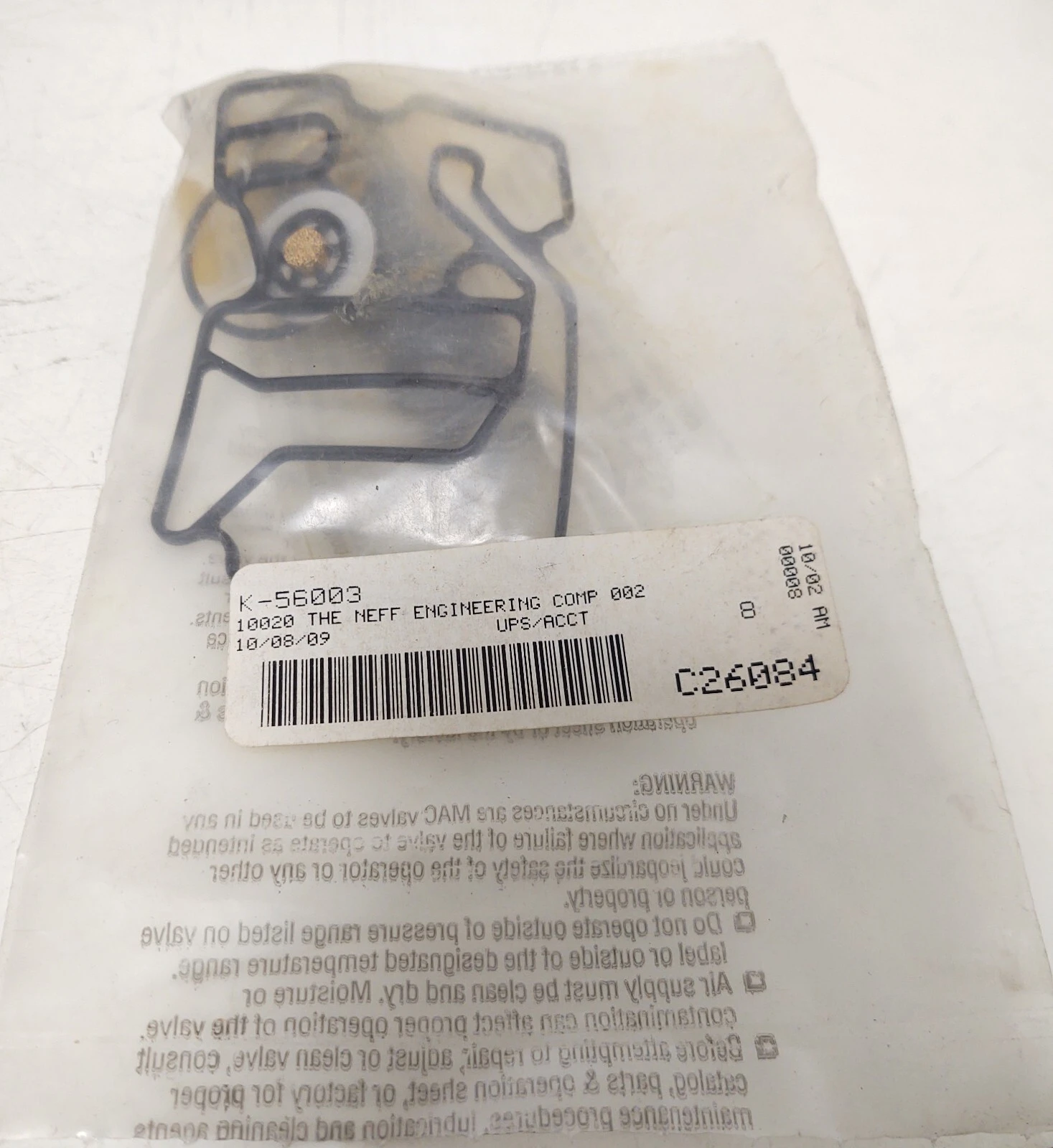 NEW MAC Valves K-56003