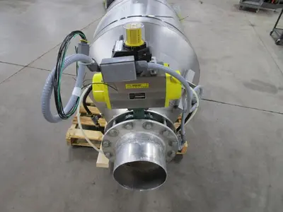Smoot SS Scaling Hopper w/ Load Cells, Readout, and Control Panel